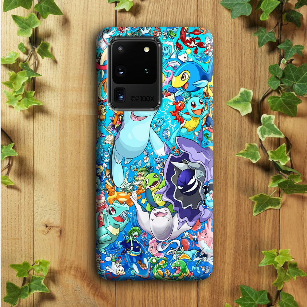 All Water Pokemon Samsung Galaxy S20 Ultra Case