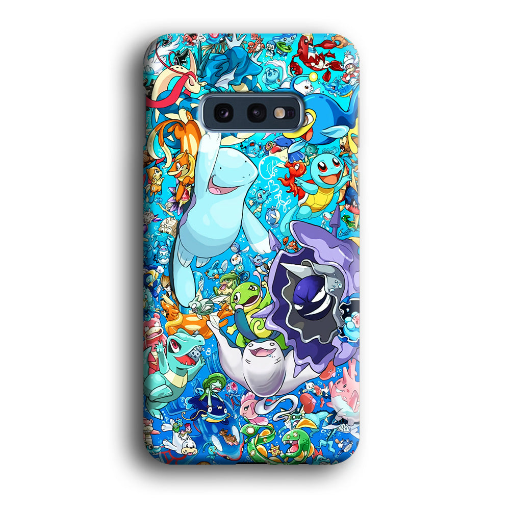 All Water Pokemon Samsung Galaxy S10E Case