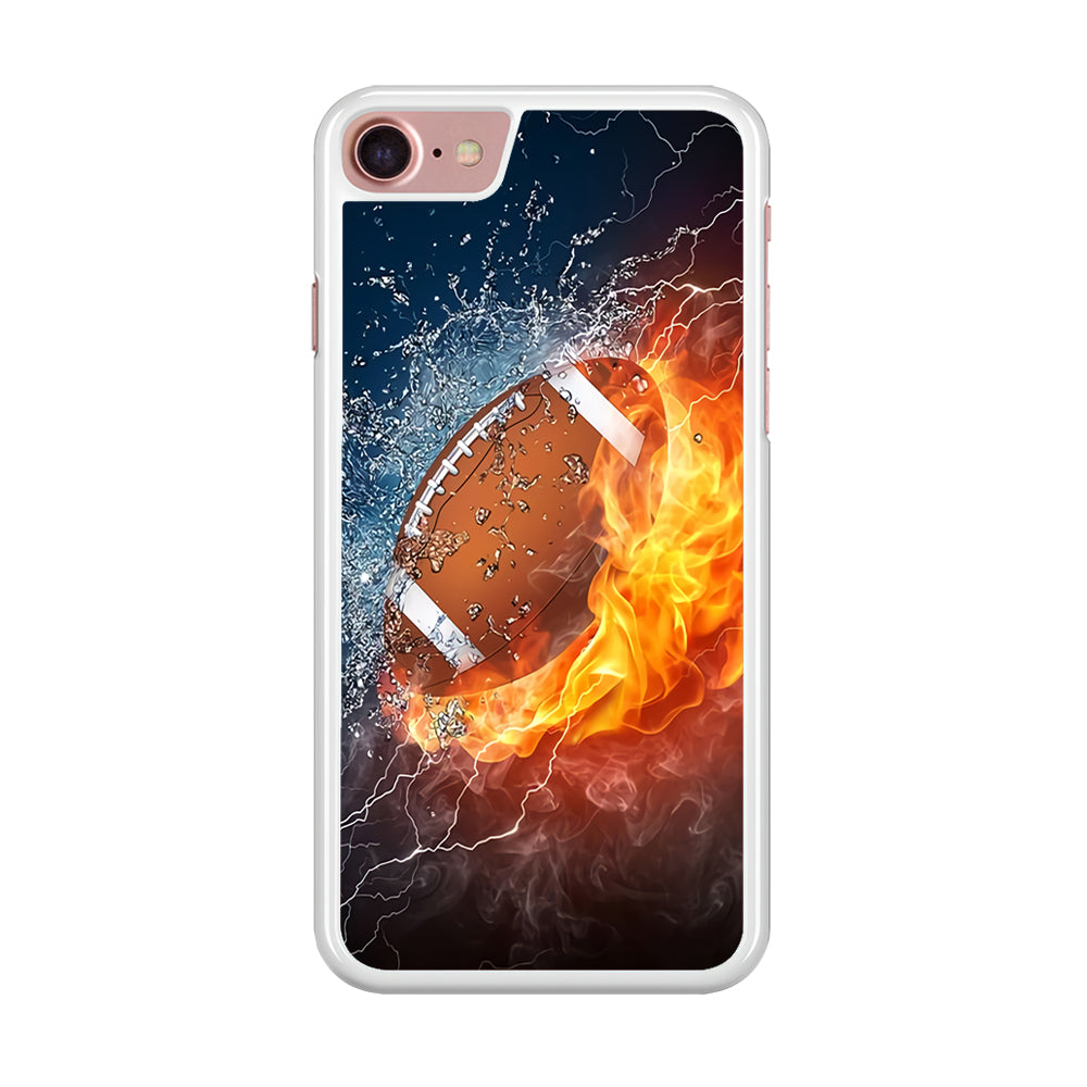 American Football Ball Cool Art iPhone SE 2020 Case