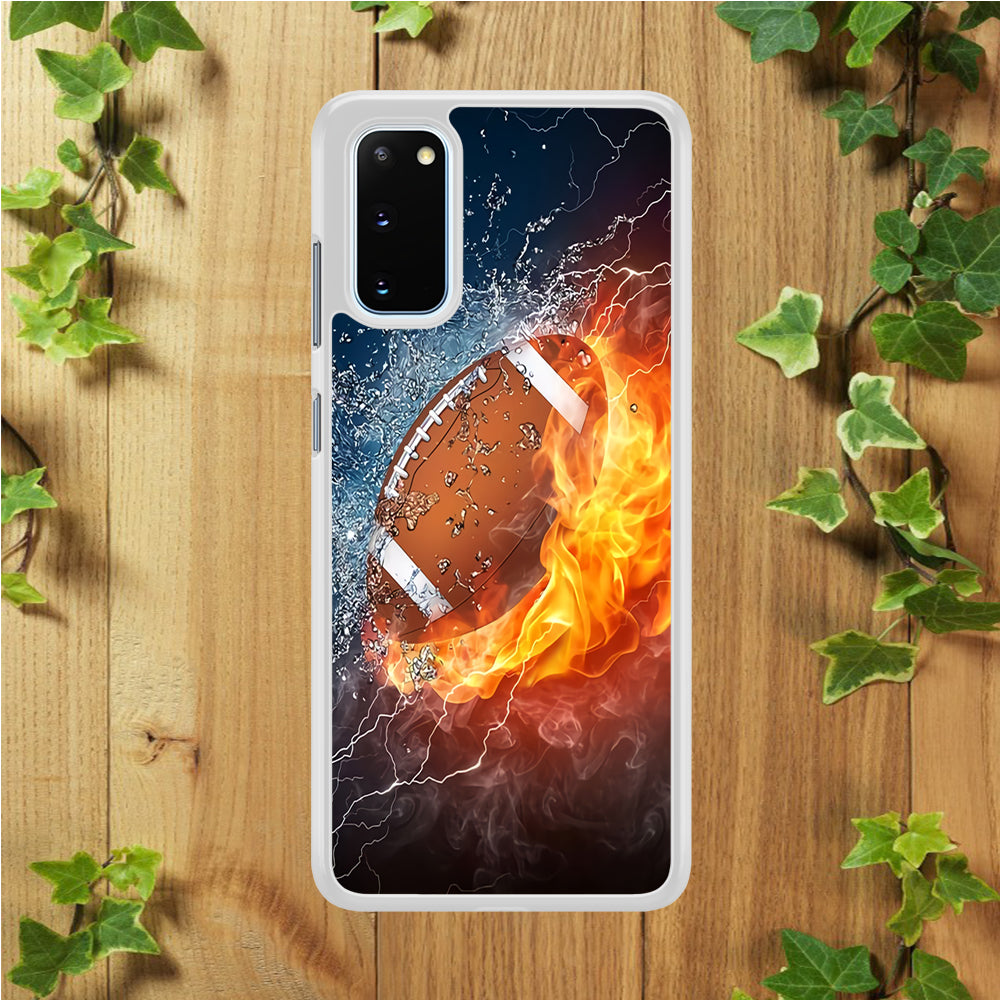 American Football Ball Cool Art Samsung Galaxy S20 Case