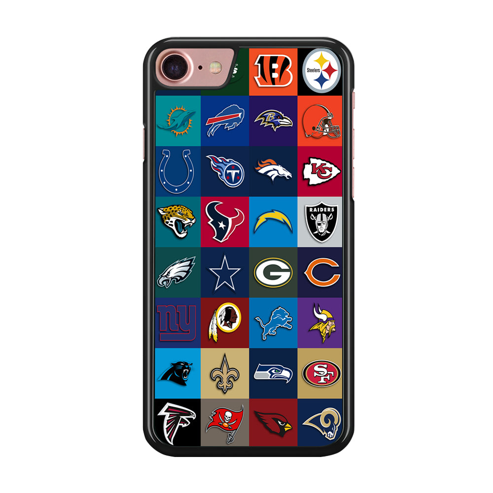 American Football Teams NFL iPhone SE 2020 Case