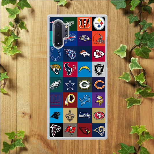 American Football Teams NFL Samsung Galaxy Note 10 Plus Case