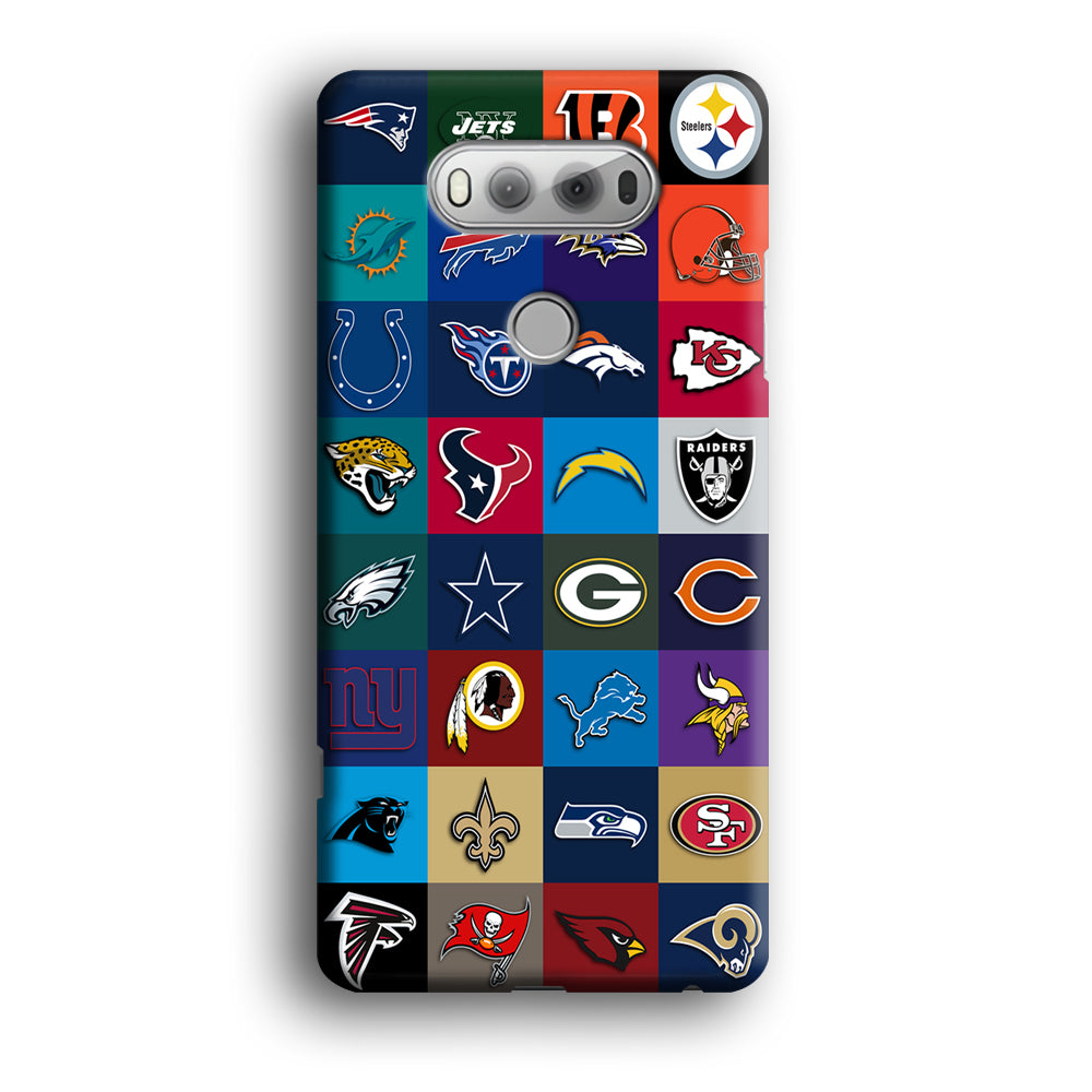 American Football Teams NFL LG V20 3D Case