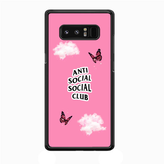 Anti Social Club Pink Samsung Galaxy Note 8 Case