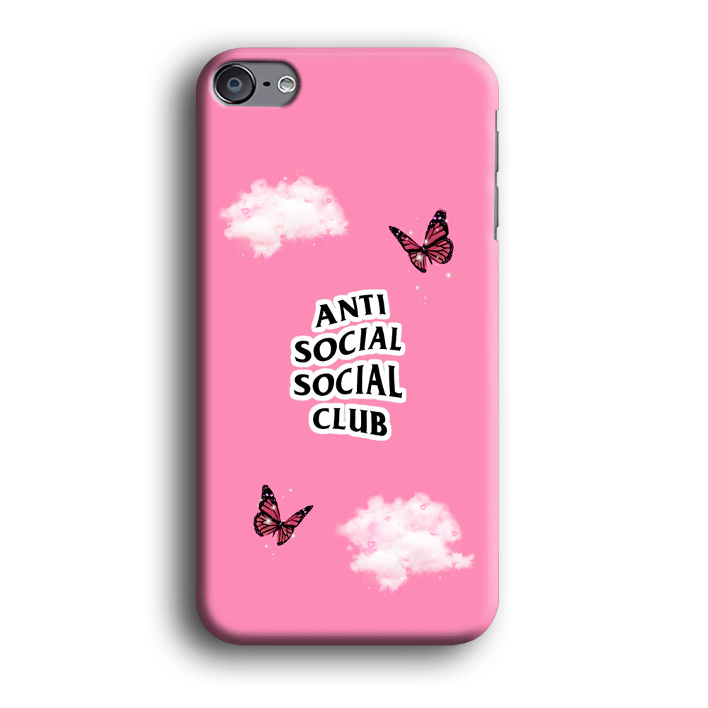 Anti Social Club Pink iPod Touch 6 Case