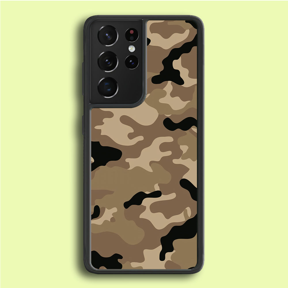 Army Pattern 002 Samsung Galaxy S21 Ultra Case