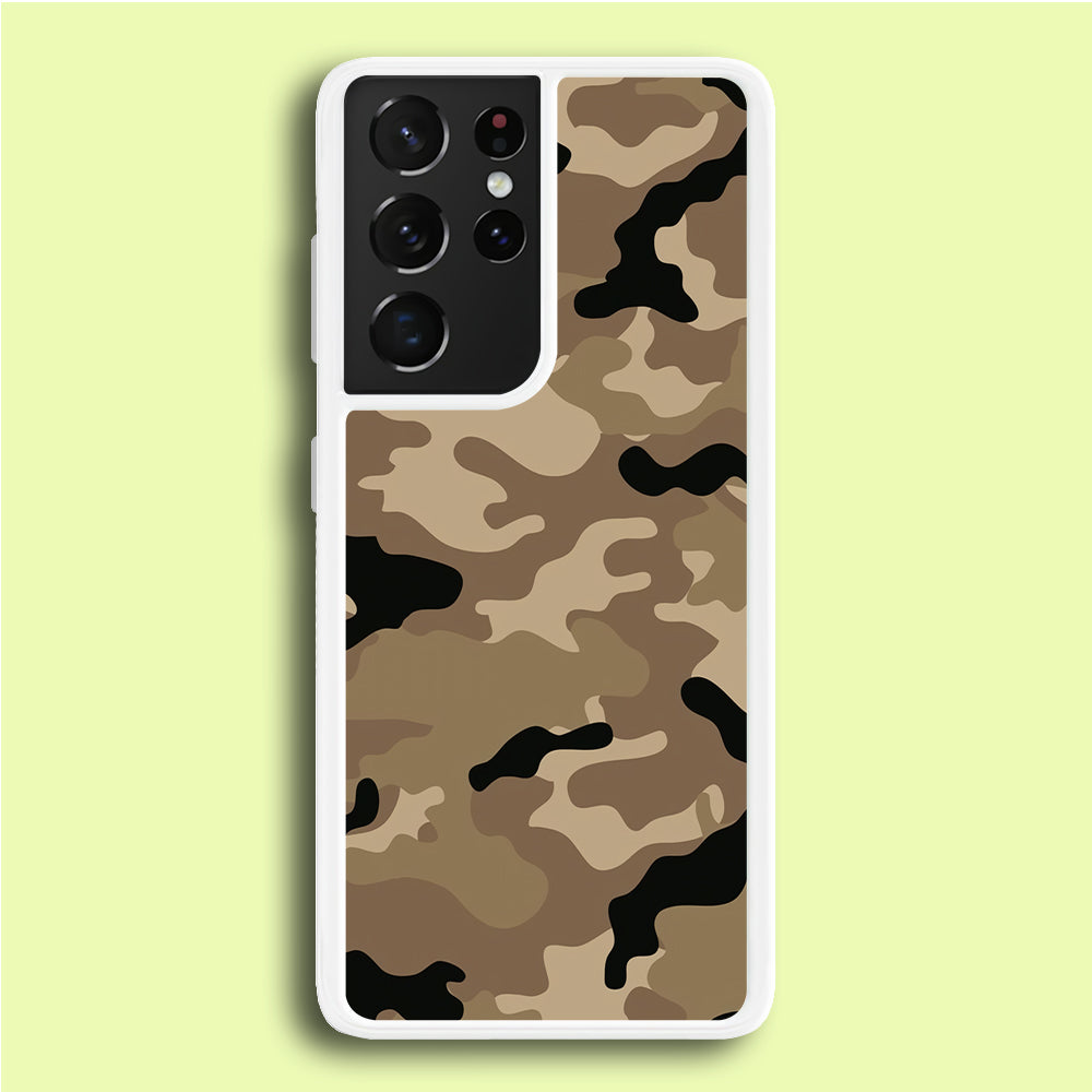 Army Pattern 002 Samsung Galaxy S21 Ultra Case