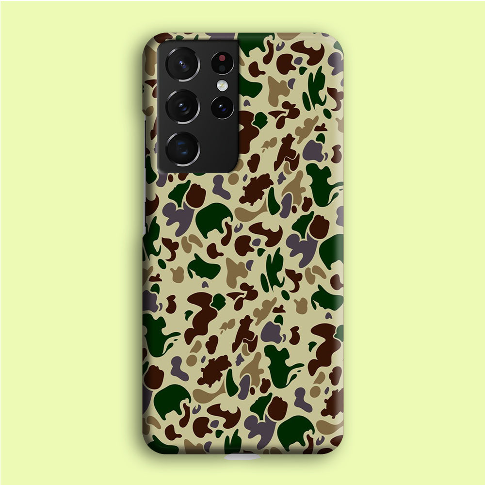 Army Pattern 005 Samsung Galaxy S21 Ultra Case