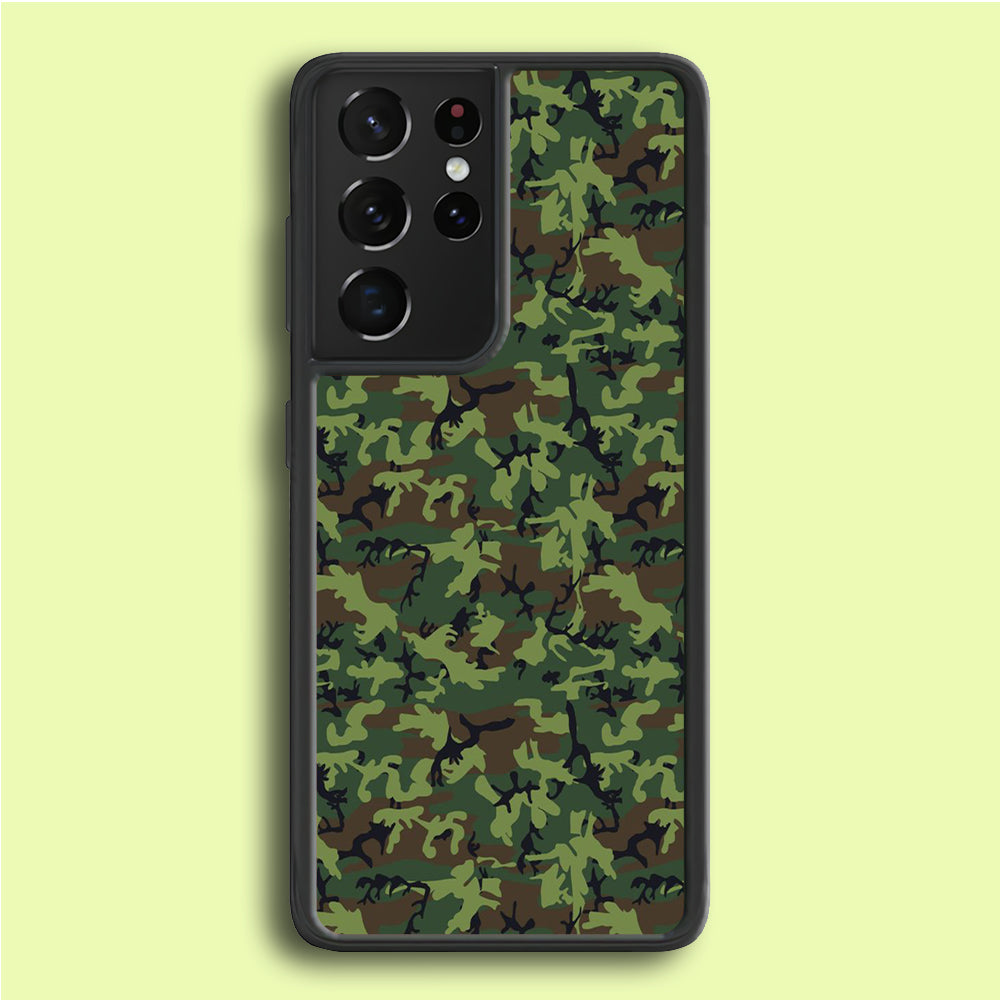 Army Pattern 006 Samsung Galaxy S21 Ultra Case