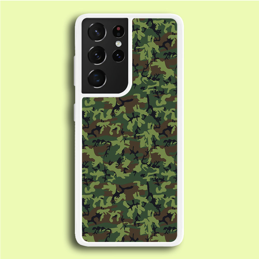 Army Pattern 006 Samsung Galaxy S21 Ultra Case