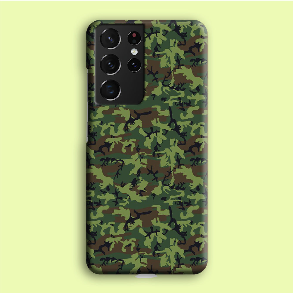 Army Pattern 006 Samsung Galaxy S21 Ultra Case