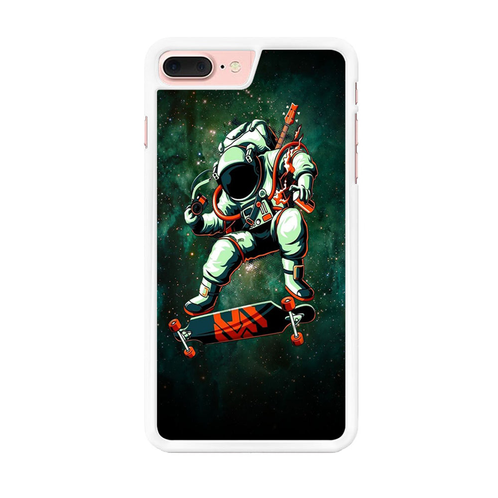 Astronaut Play Skateboard iPhone 7 Plus Case