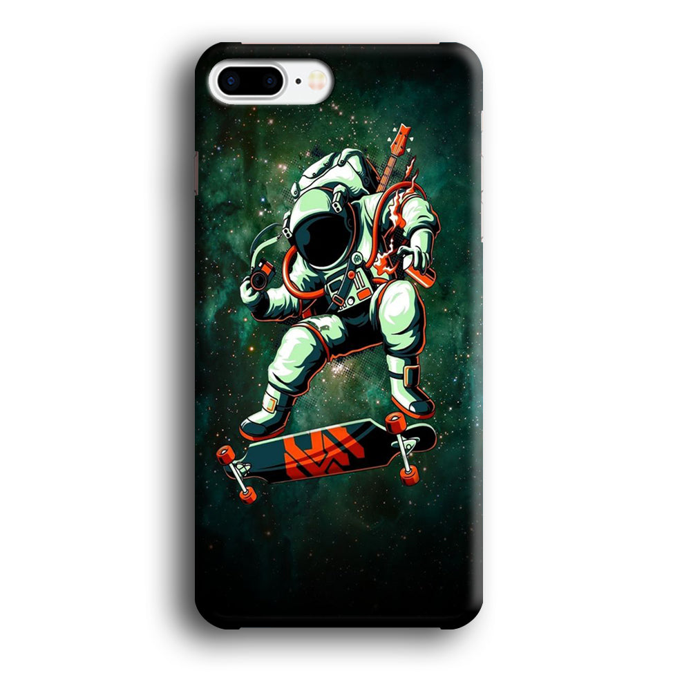 Astronaut Play Skateboard iPhone 7 Plus Case