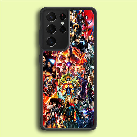 Avengers All Characters Samsung Galaxy S21 Ultra Case