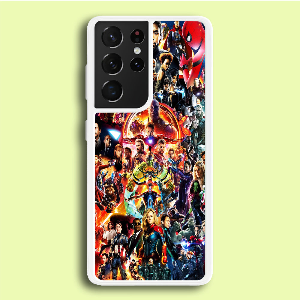 Avengers All Characters Samsung Galaxy S21 Ultra Case