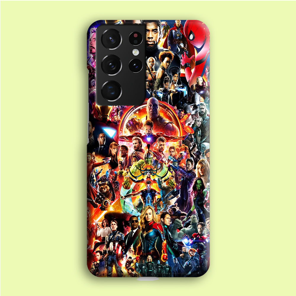 Avengers All Characters Samsung Galaxy S21 Ultra Case