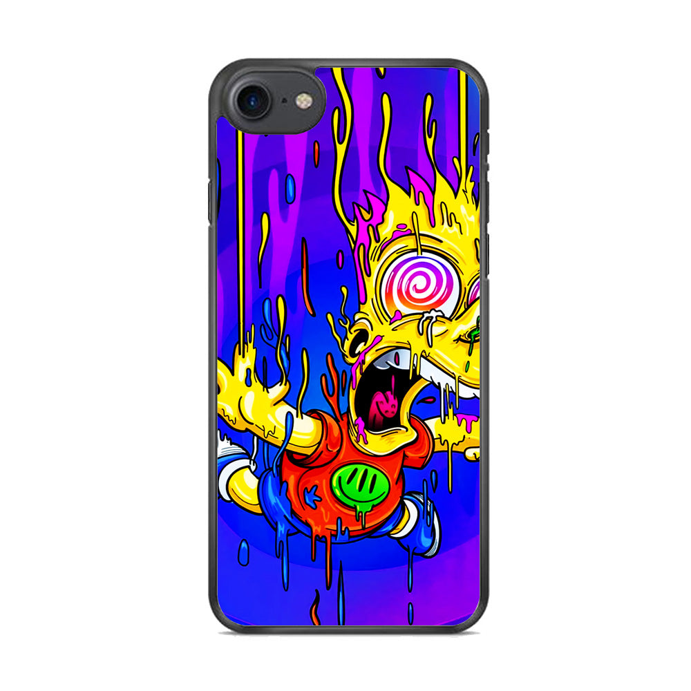 Bart Simpson Abstract iPhone 8 Case