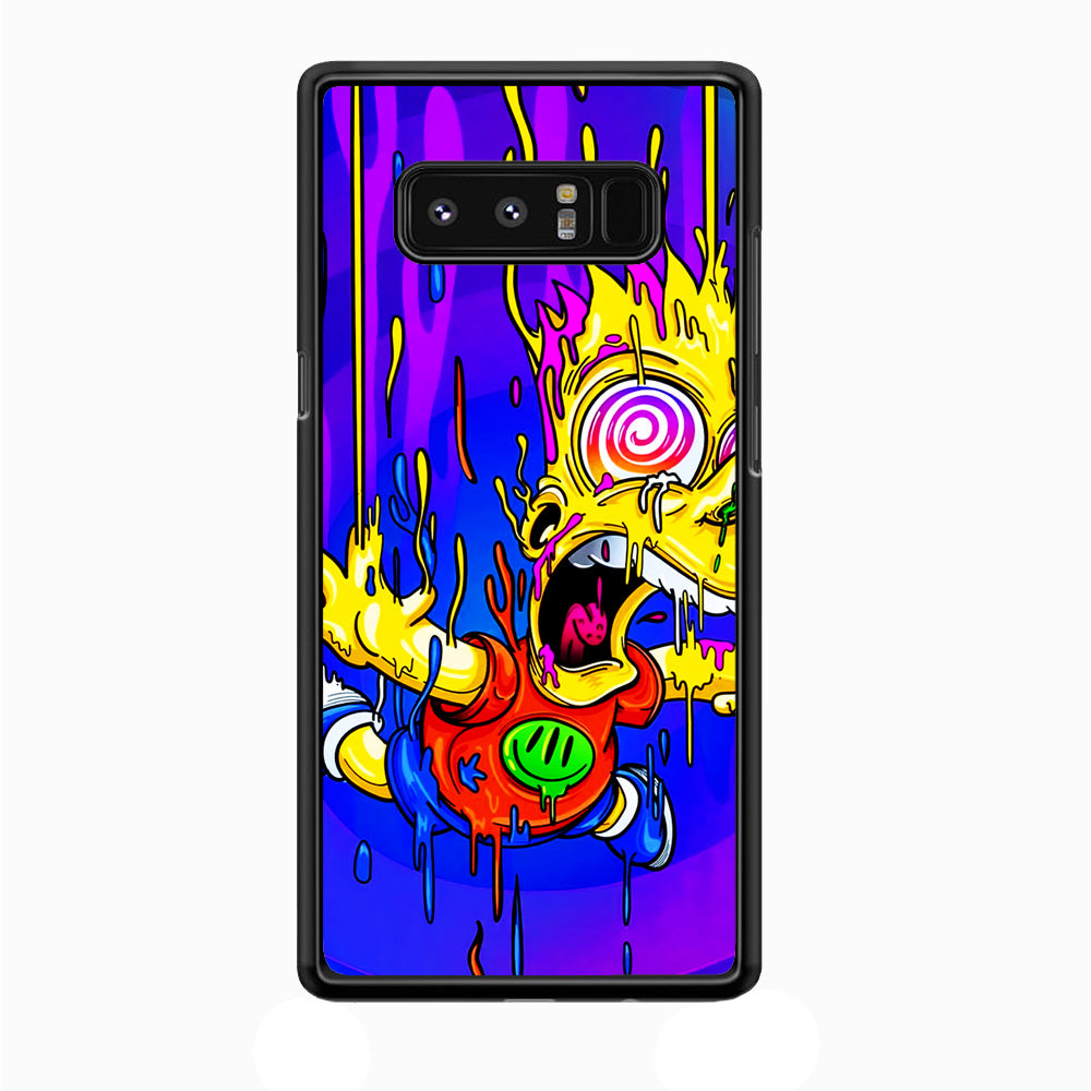 Bart Simpson Abstract Samsung Galaxy Note 8 Case