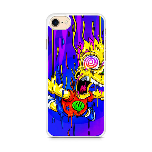 Bart Simpson Abstract iPhone 8 Case