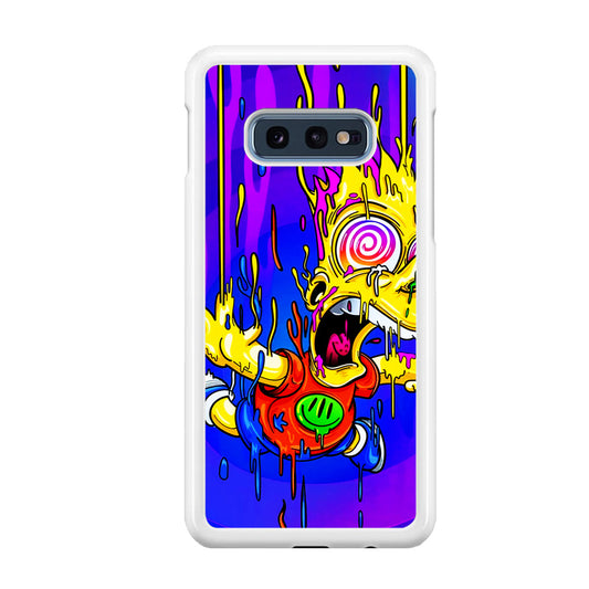 Bart Simpson Abstract Samsung Galaxy S10E Case