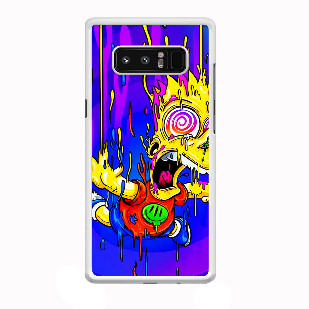 Bart Simpson Abstract Samsung Galaxy Note 8 Case