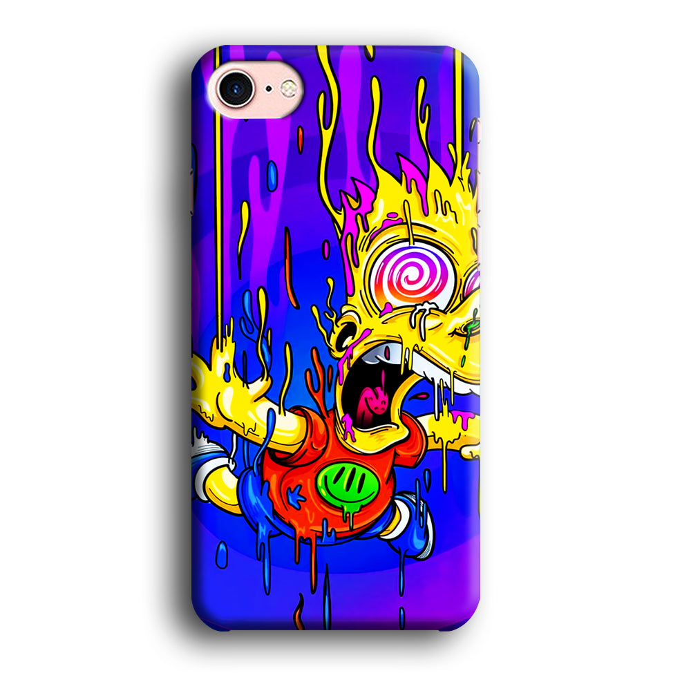 Bart Simpson Abstract iPhone SE 2020 Case