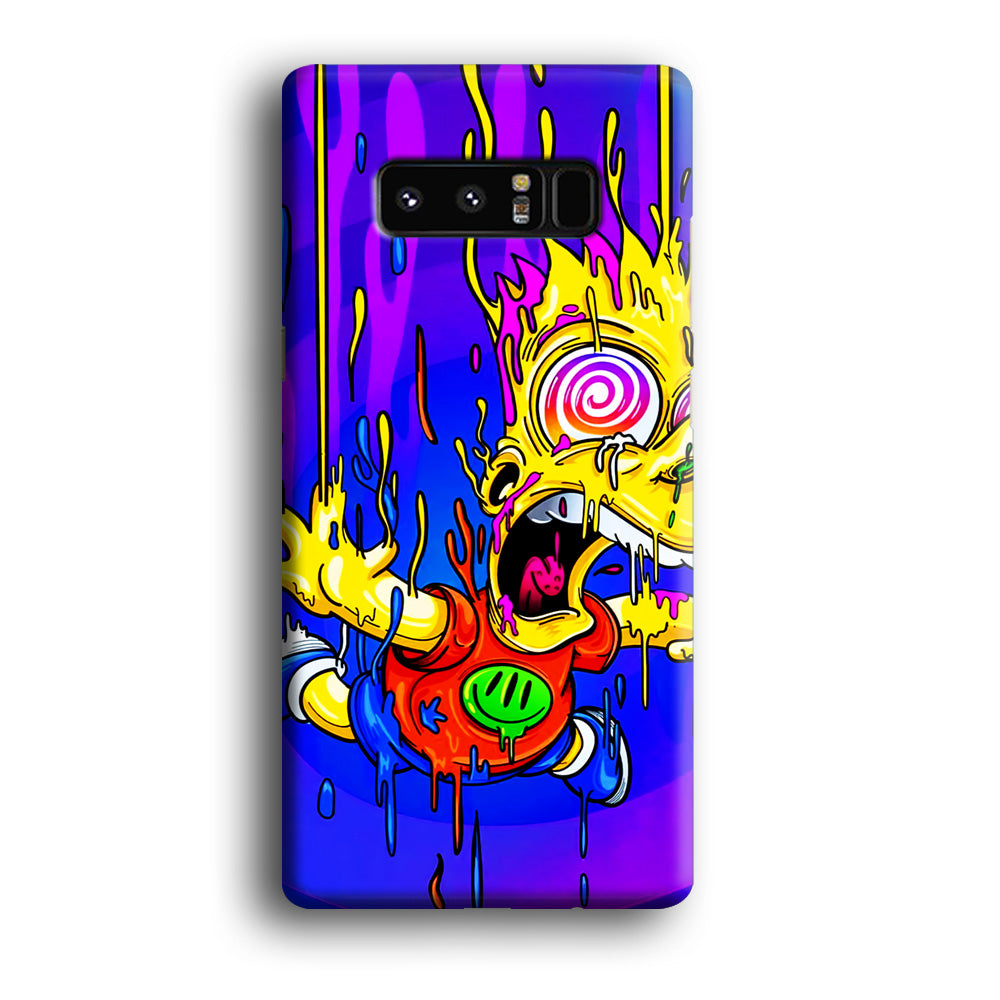 Bart Simpson Abstract Samsung Galaxy Note 8 Case