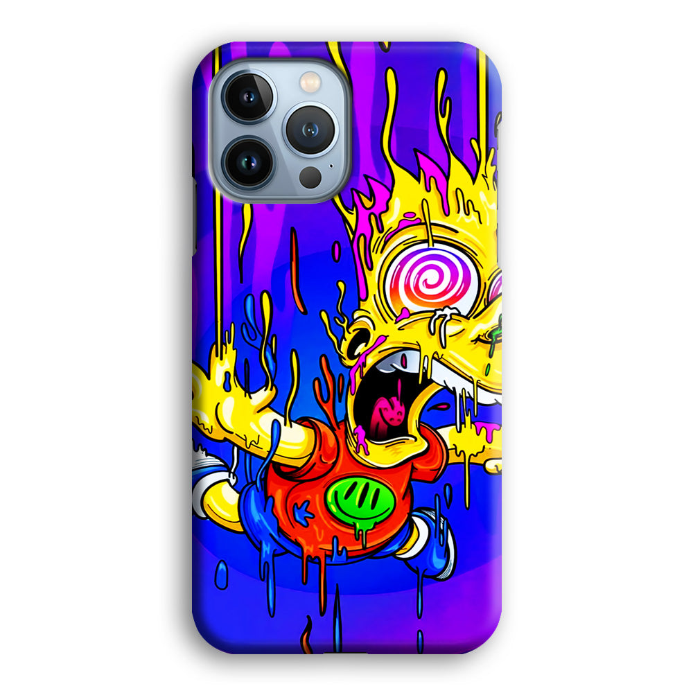 Bart Simpson Abstract iPhone 13 Pro Case