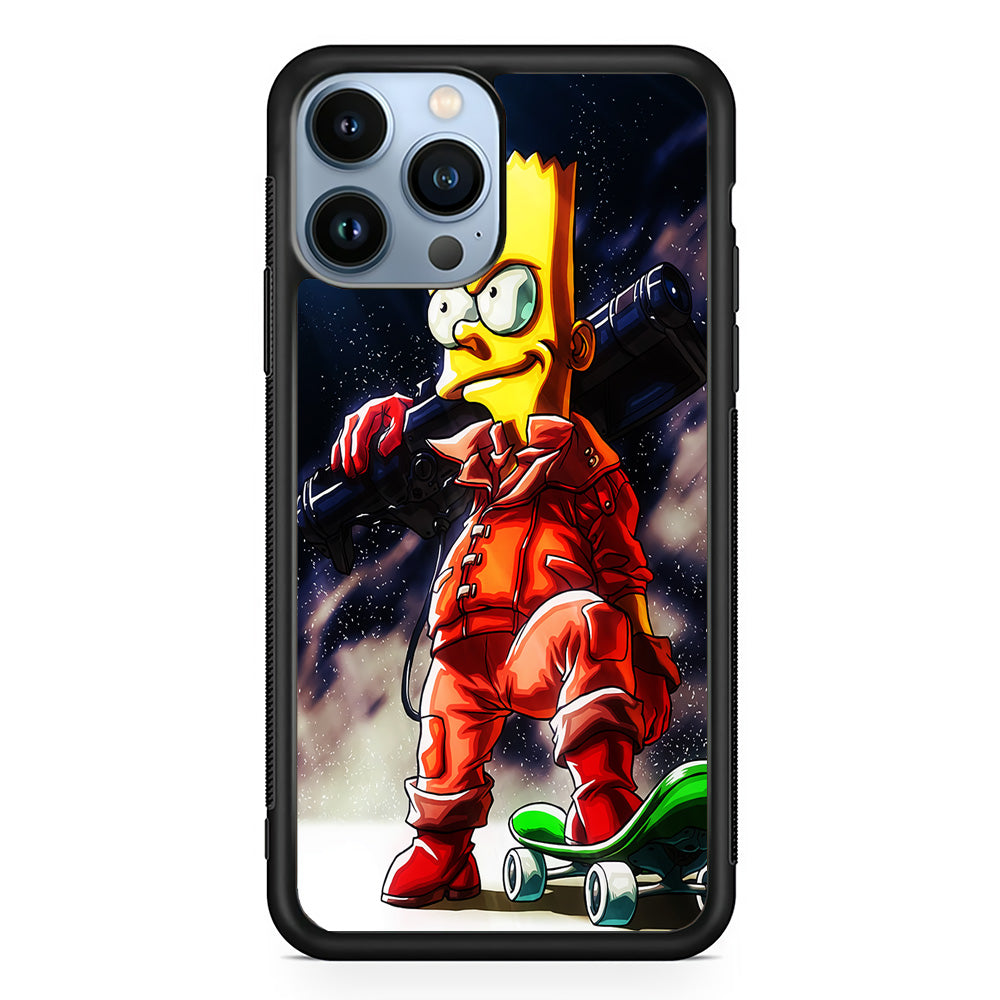 Bart Simpson Troops iPhone 13 Pro Case