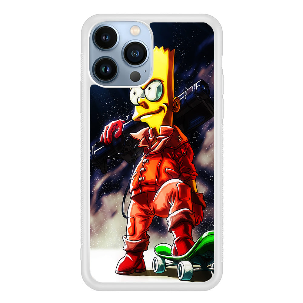 Bart Simpson Troops iPhone 13 Pro Case