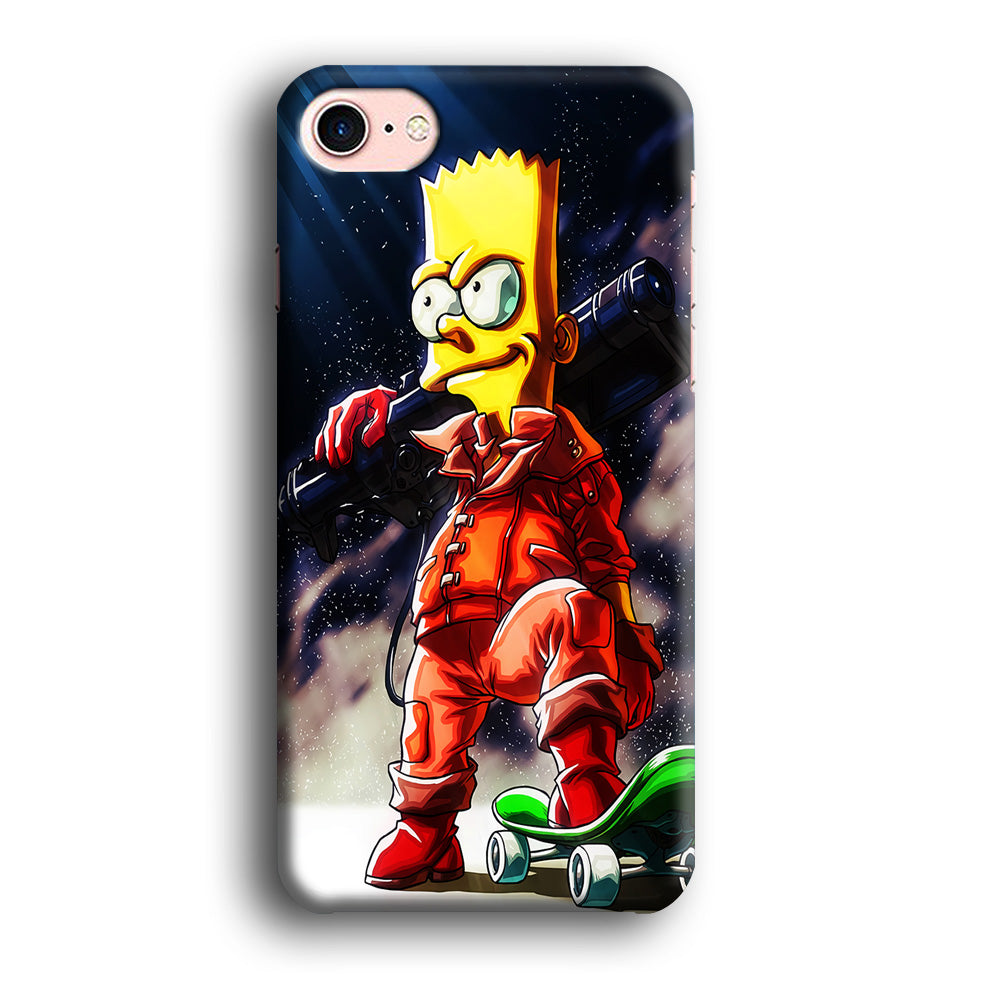 Bart Simpson Troops iPhone 8 Case