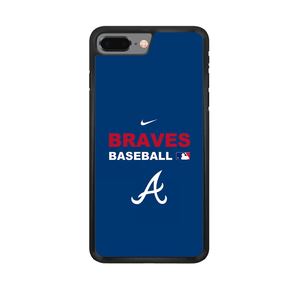 Baseball Atlanta Braves MLB 001 iPhone 8 Plus Case