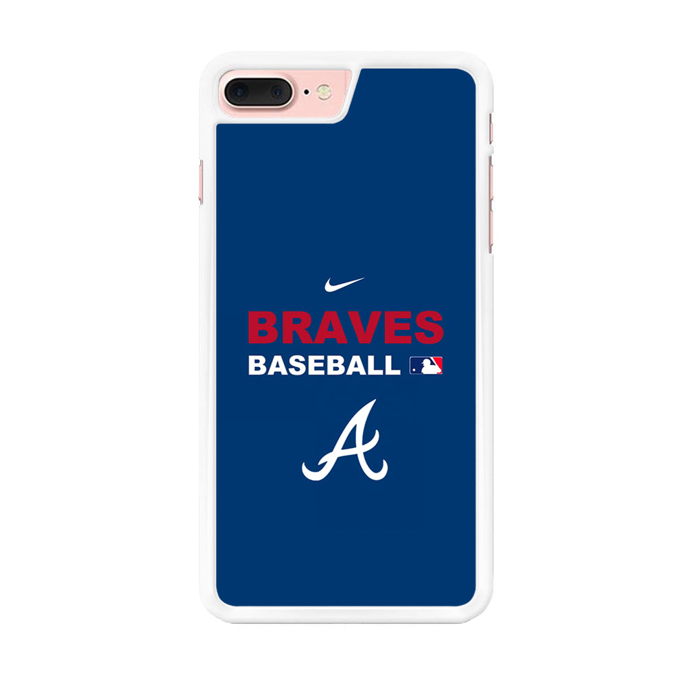 Baseball Atlanta Braves MLB 001 iPhone 8 Plus Case