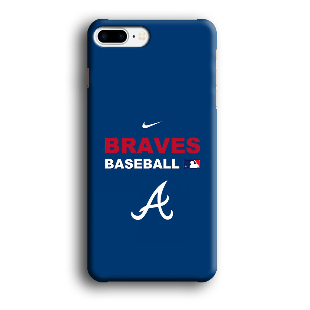 Baseball Atlanta Braves MLB 001 iPhone 8 Plus Case