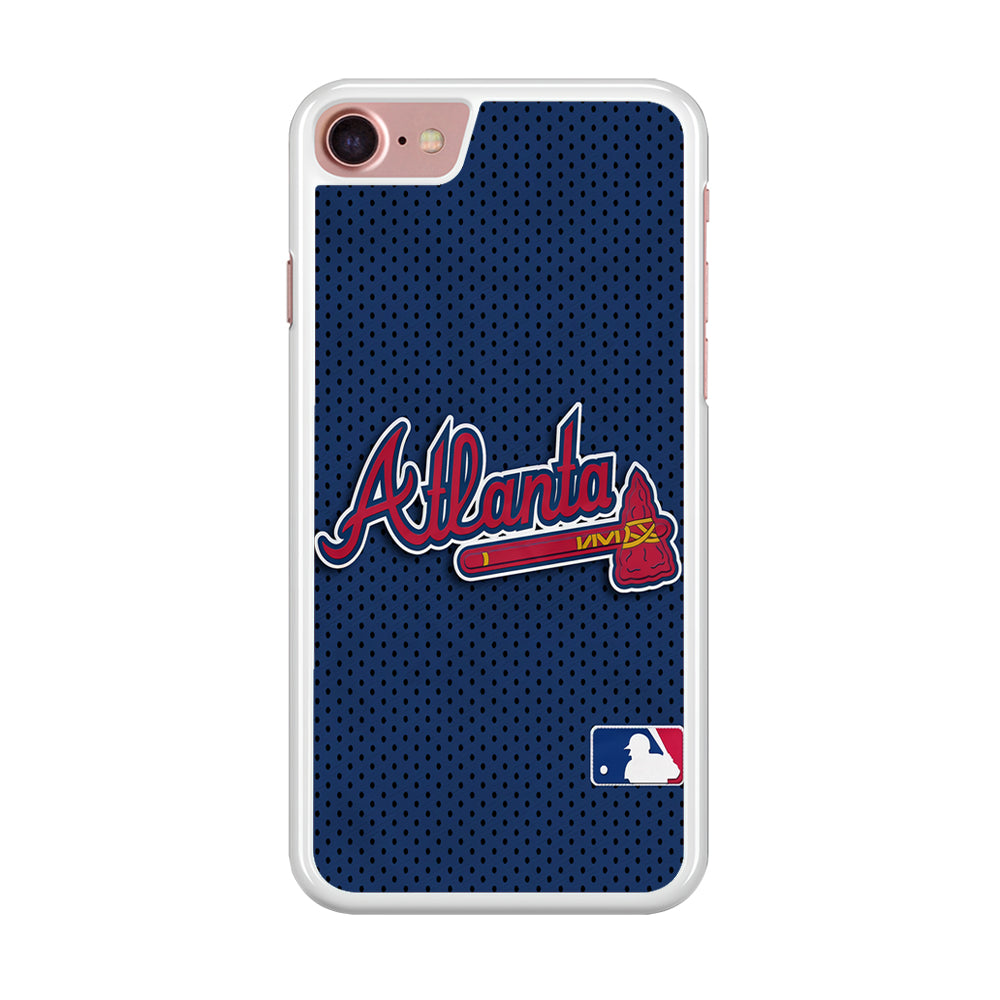 Baseball Atlanta Braves MLB 002 iPhone SE 2020 Case