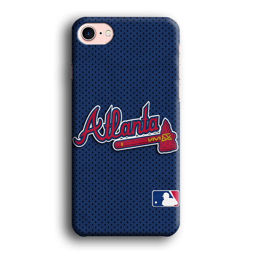 Baseball Atlanta Braves MLB 002 iPhone SE 2020 Case