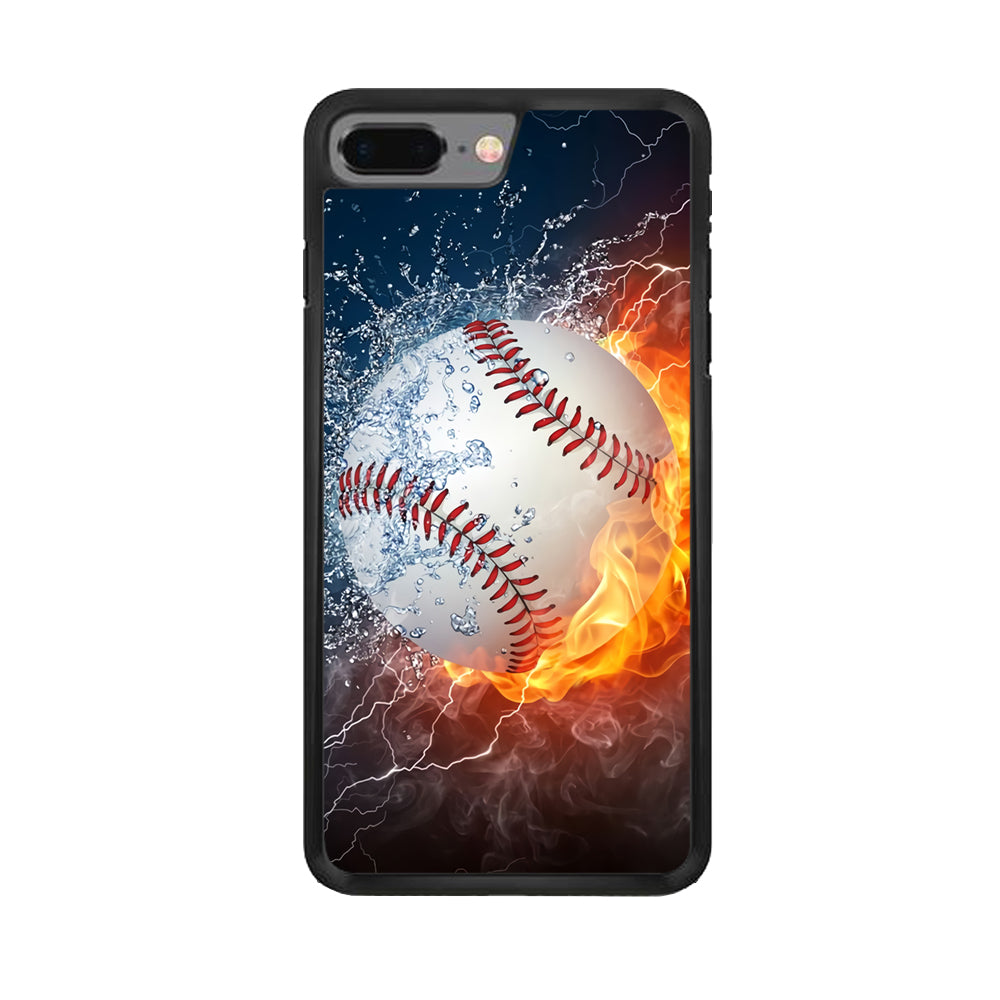 Baseball Ball Cool Art iPhone 8 Plus Case