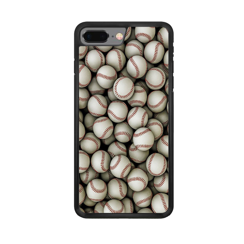 Baseball Ball Pattern iPhone 8 Plus Case