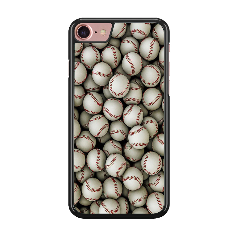 Baseball Ball Pattern iPhone 8 Case