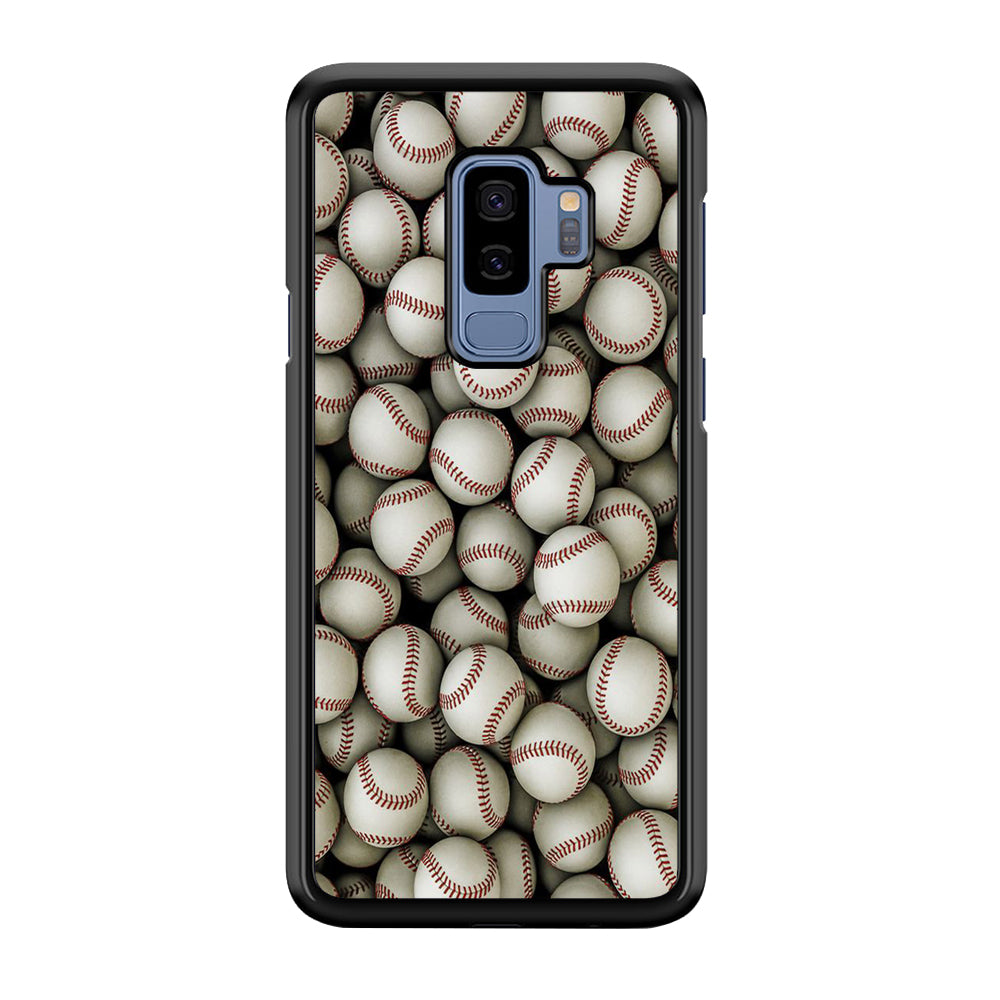 Baseball Ball Pattern Samsung Galaxy S9 Plus Case