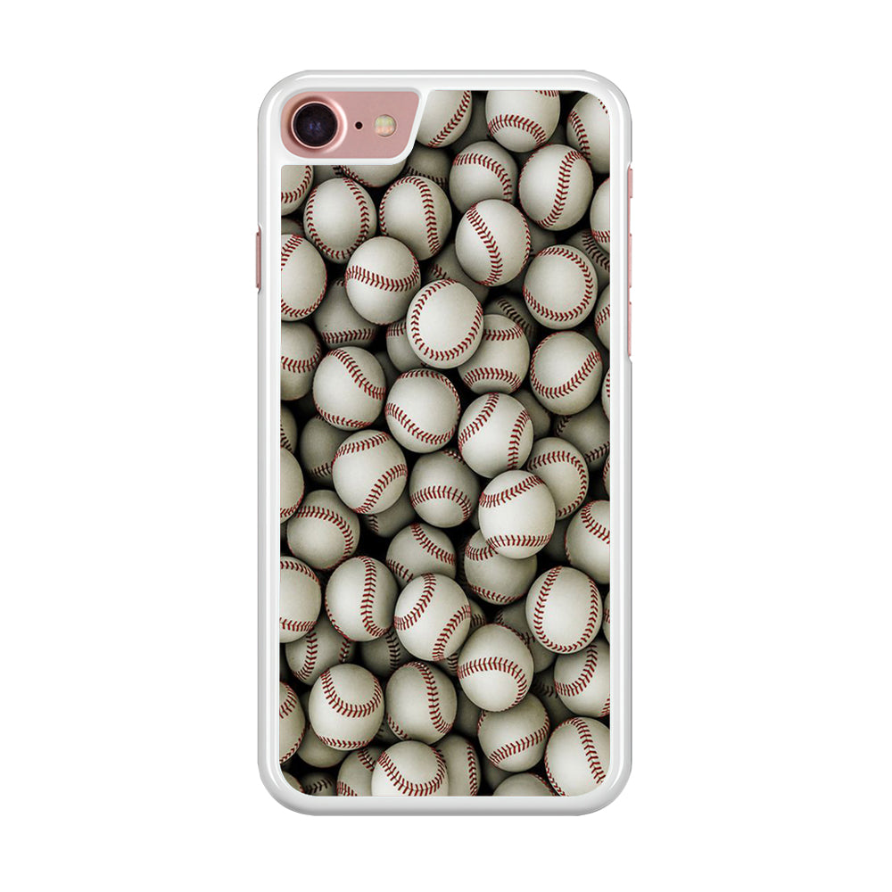 Baseball Ball Pattern iPhone 8 Case