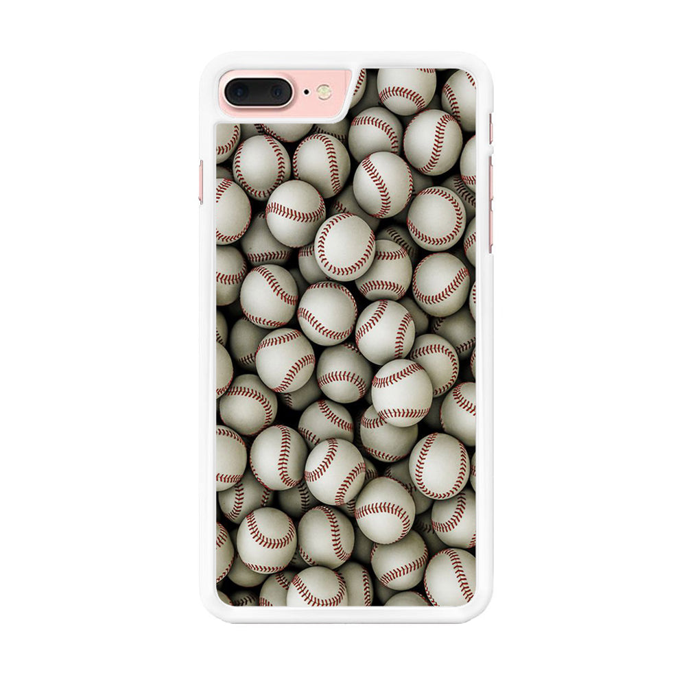 Baseball Ball Pattern iPhone 8 Plus Case