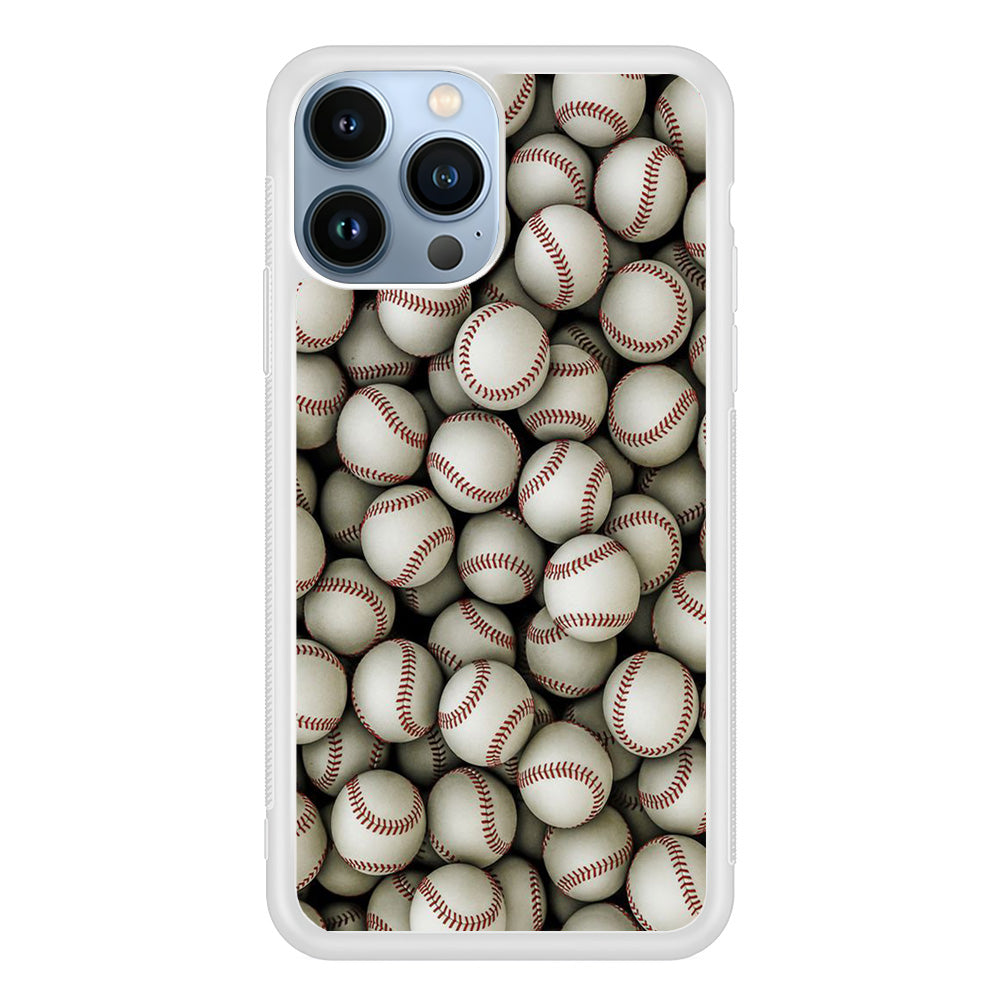 Baseball Ball Pattern iPhone 13 Pro Case