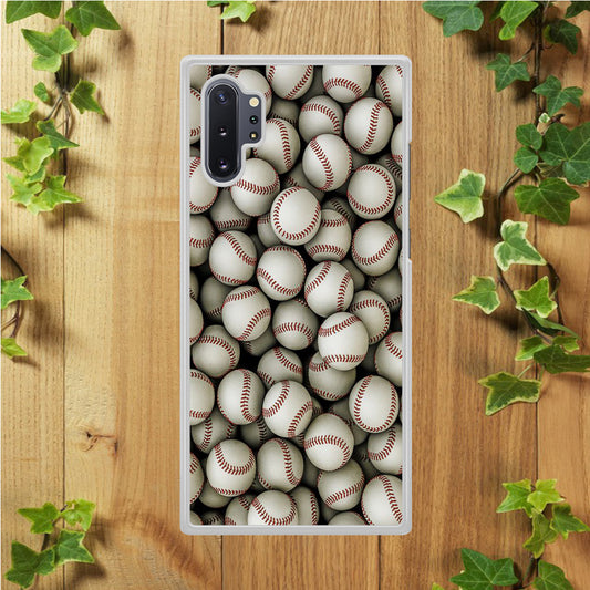 Baseball Ball Pattern  Samsung Galaxy Note 10 Plus Case