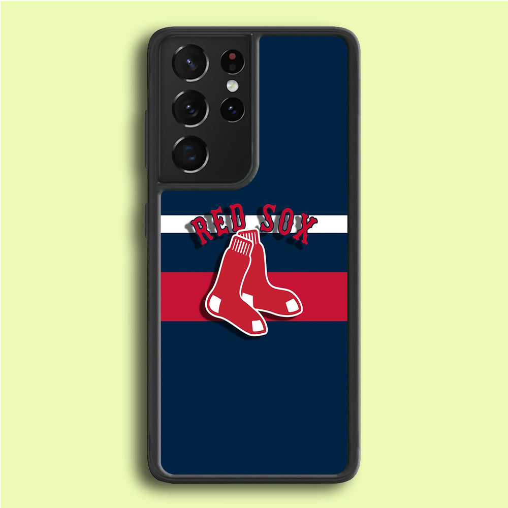 Baseball Boston Red Sox MLB 001 Samsung Galaxy S21 Ultra Case