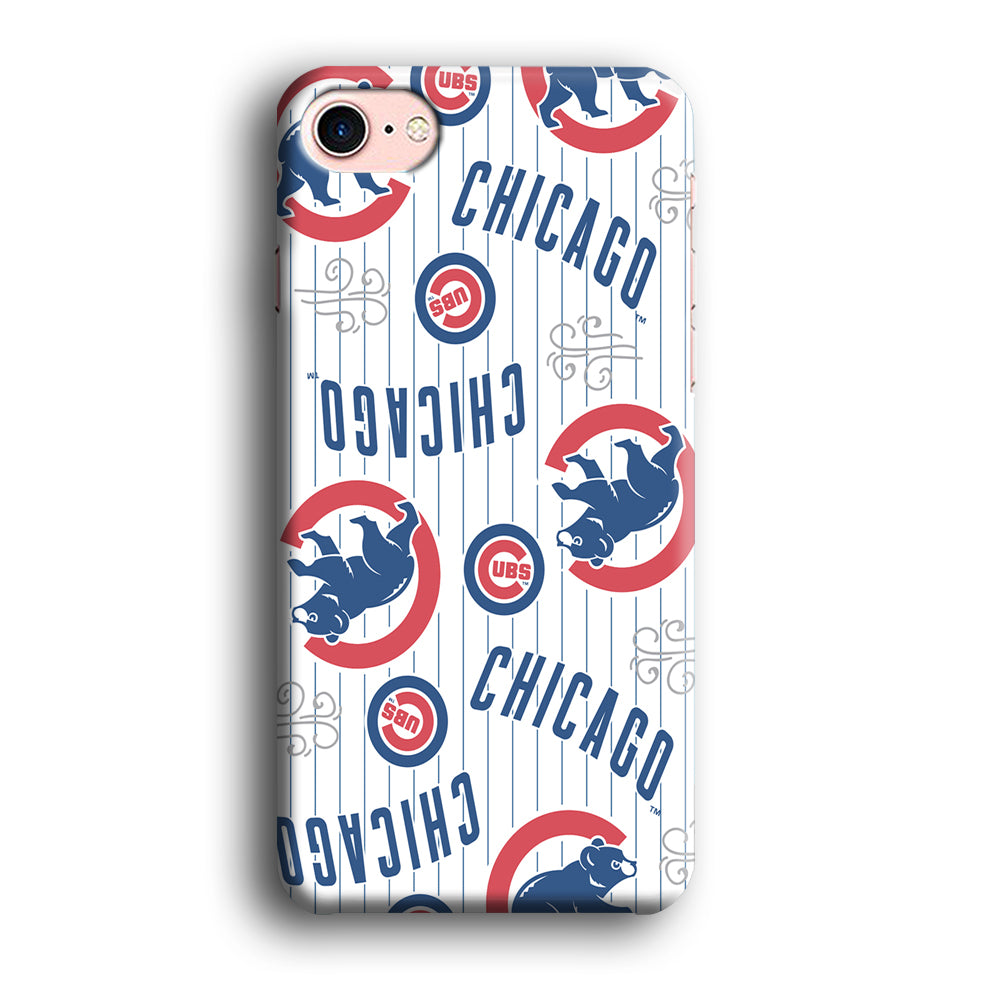 Baseball Chicago Cubs MLB 002 iPhone 8 Case