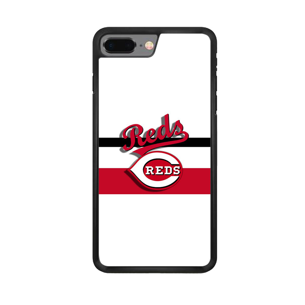 Baseball Cincinnati Reds MLB 001 iPhone 8 Plus Case