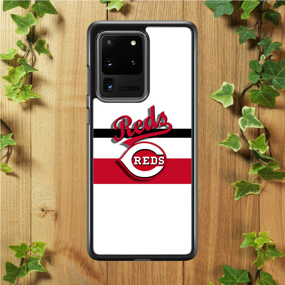 Baseball Cincinnati Reds MLB 001 Samsung Galaxy S20 Ultra Case