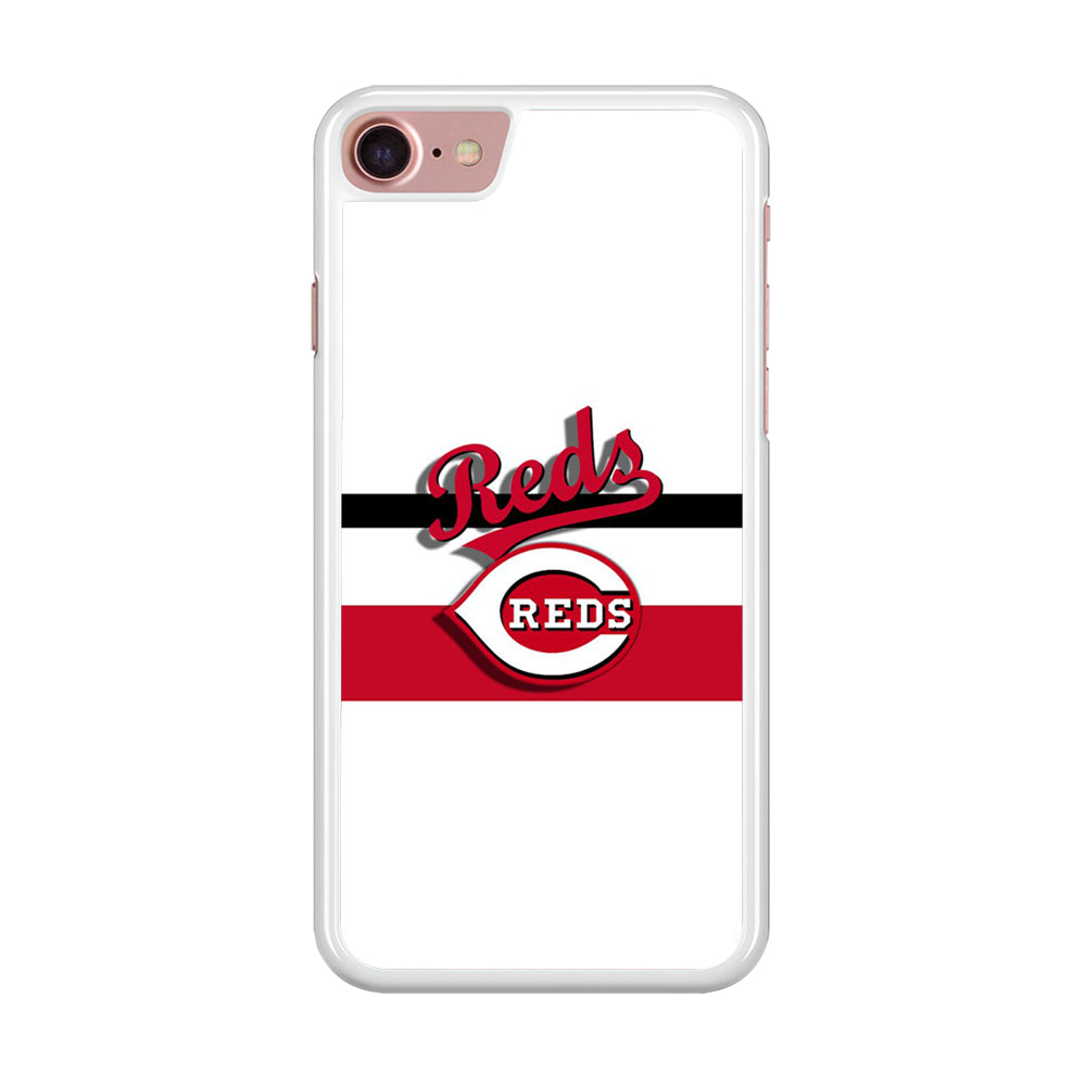 Baseball Cincinnati Reds MLB 001 iPhone 8 Case