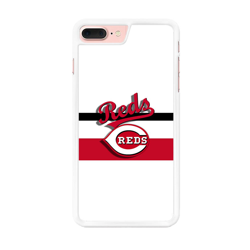 Baseball Cincinnati Reds MLB 001 iPhone 8 Plus Case